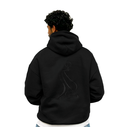 Mirage Hoodie - Midnight Black